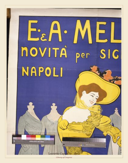 Leonetto Cappiello — E. & A. Mele, Naples (1902)
