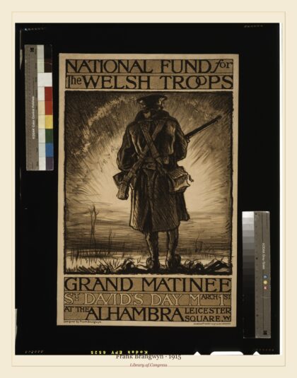 Frank Brangwyn — National fund for the Welsh troops. Grand Matinee (1915)