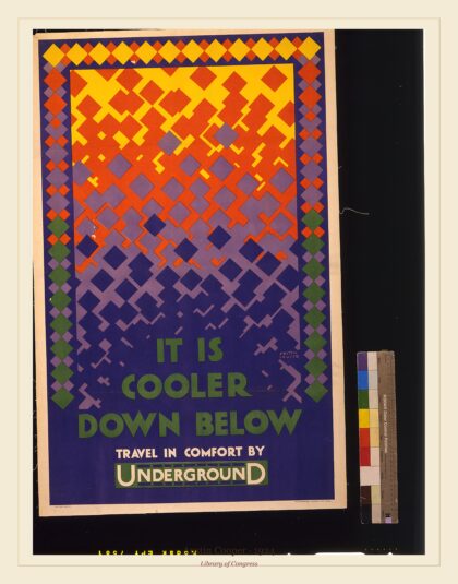Austin Cooper — Travel in Comfort by Underground (1924)