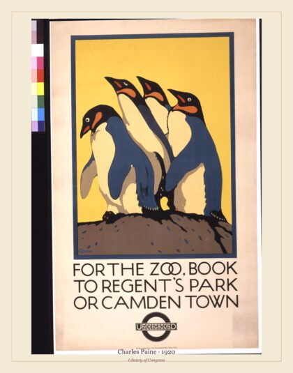 Charles Paine — For the Zoo by Underground (1920)