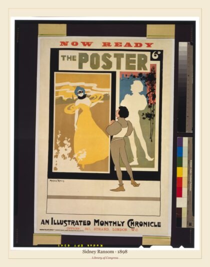 Sidney Ransom — The Poster, Illustrated Monthly (1898)