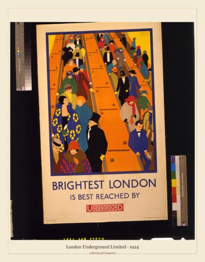 London Underground — Brightest London (1924)