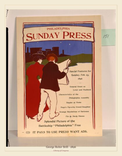 George Reiter Brill — Philadelphia Sunday press (1896)