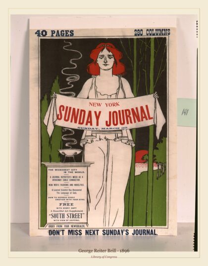 George Reiter Brill — New York Sunday Journal (1896)