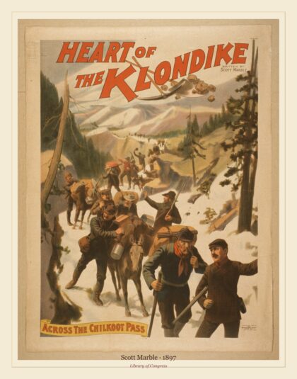 Scott Marble — Heart of the Klondike written by Scott Marble (1897)