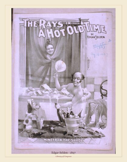 Edgar Selden — The Rays in A hot old time by Edgar Selden (1897)