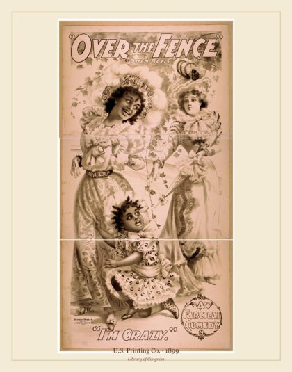 U.S. Printing Co. — Over the fence by Owen Davis : a farcical comedy (1899)
