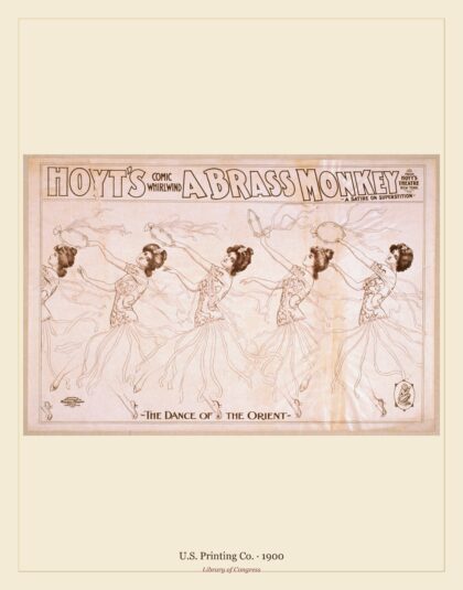 U.S. Printing Co. — Hoyt's comic whirlwind, A brass monkey a satire on superstition (1900)
