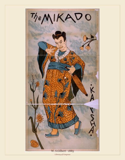 W. S.Gilbert — The mikado (1885)