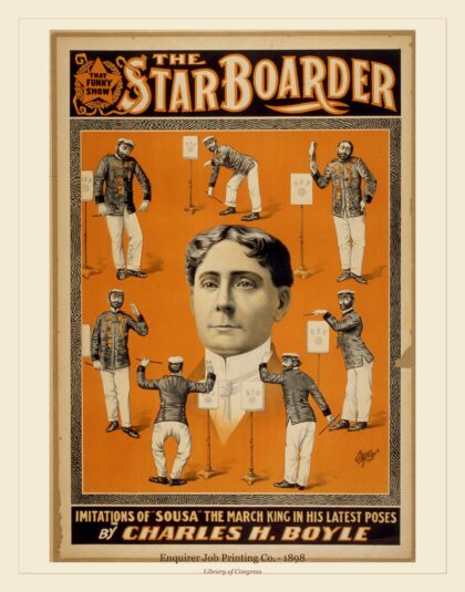 Enquirer Job Printing Co. — The starboarder that funny show (1898)