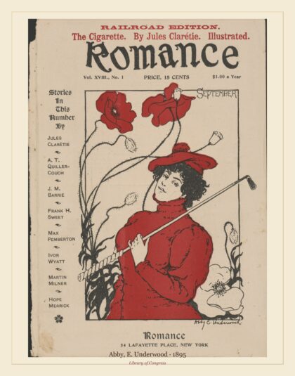 Abby, E. Underwood — Romance [for] September. Railroad edition (1895)