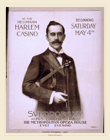 Courier Company — At the Heumann Harlem Casino beginning Saturday (1907)