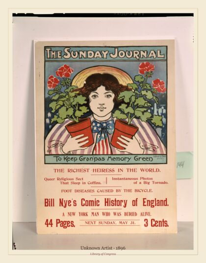 Unknown Artist — The Sunday Journal (1896)