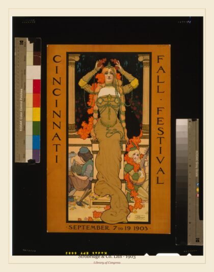 Strobridge & Co. Lith — Cincinnati fall festival September 7 to 19 1903 (1903)