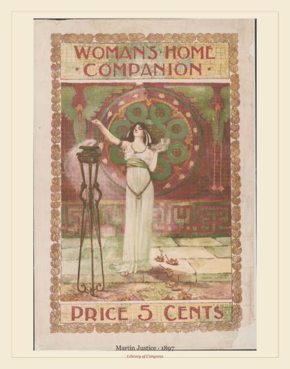 Martin Justice — Woman's Home Companion. Price 5 cents (1897)