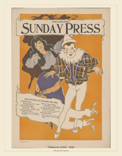 Unknown Artist — Philadelphia Sunday press (1896)