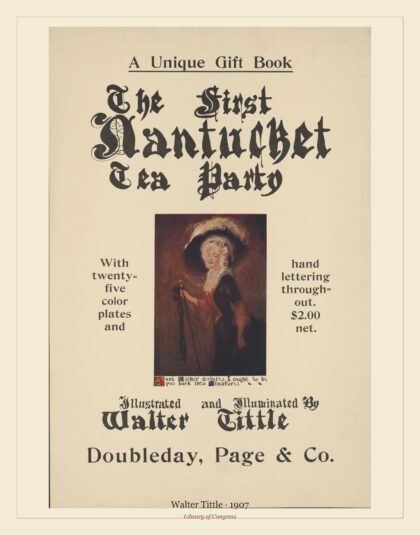 Walter Tittle — The first Nantucket tea party (1907)