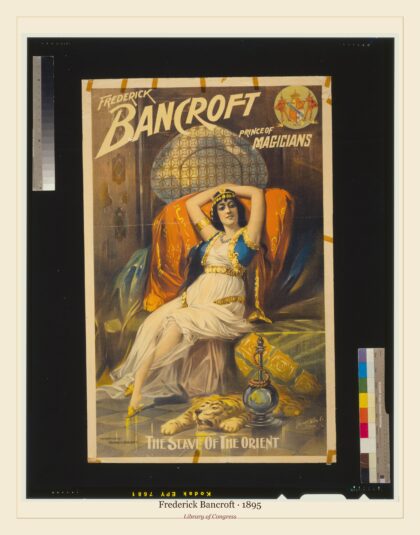 Frederick Bancroft — Frederick Bancroft, prince of magicians (1895)