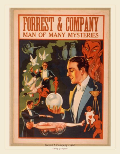 Forrest & Company — Forrest & Company man of many mysteries (1900)