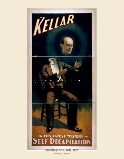 Strobridge & Co. Lith — Kellar in his latest mystery (1897)