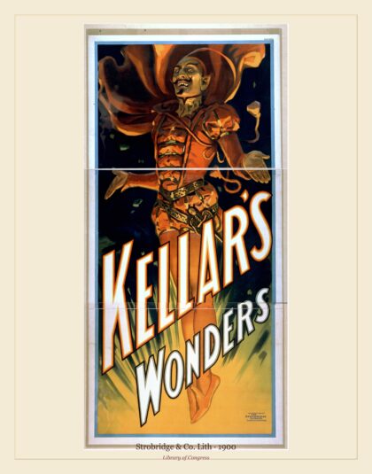 Strobridge & Co. Lith — Kellar's wonders (1900)