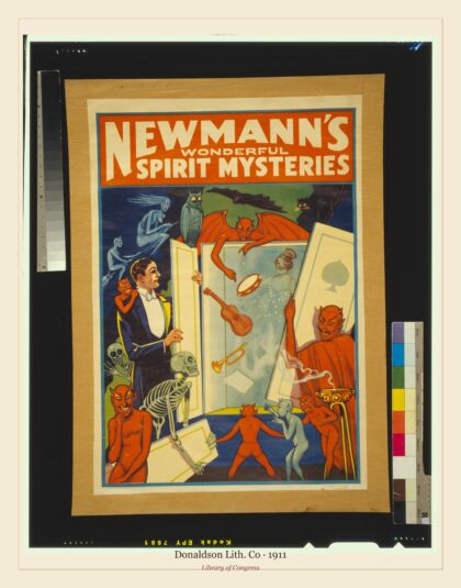 Donaldson Lith. Co — Newmann's wonderful spirit mysteries (1911)
