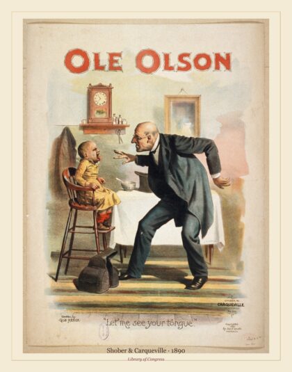 Shober & Carqueville — Ole Olson (1890)