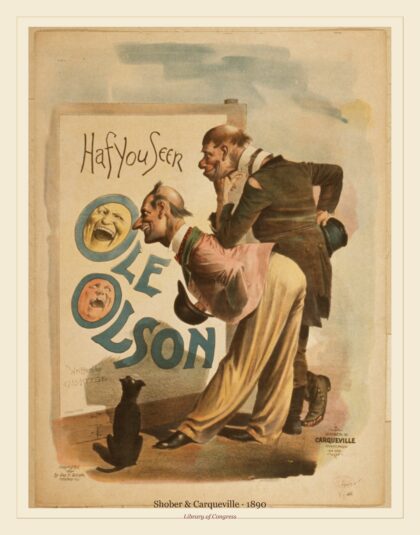 Shober & Carqueville — Haf you seen Ole Olson (1890)