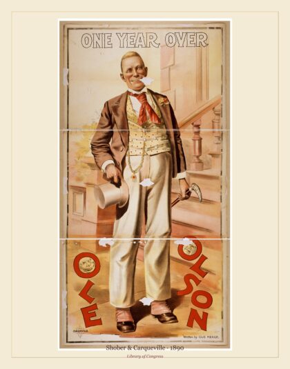 Shober & Carqueville — Ole Olson written by Gus Heege (1890)