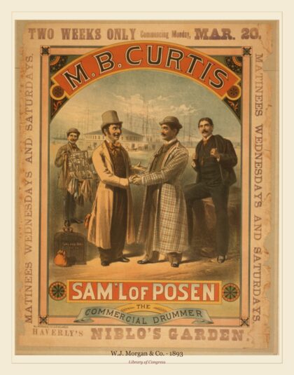 W.J. Morgan & Co. — Sam'l of Posen the commercial drummer (1893)