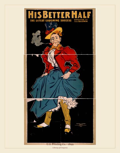 U.S. Printing Co. — His better half the latest laughing success (1899)