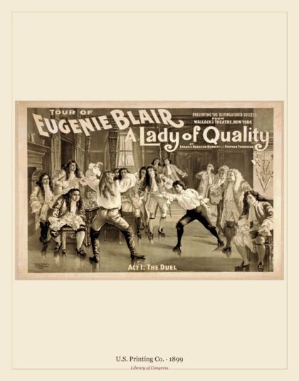 U.S. Printing Co. — Tour of Eugenie Blair, A lady of quality (1899)