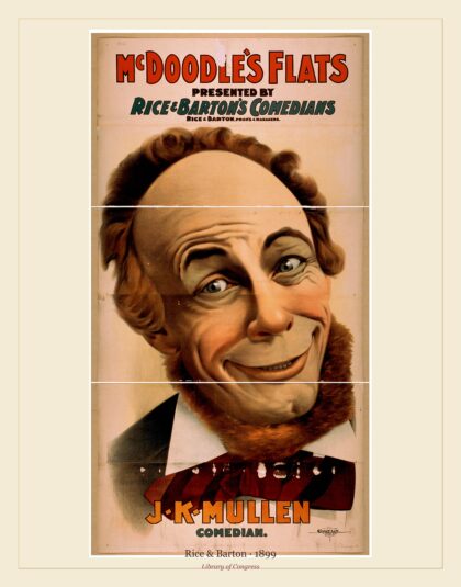 Rice & Barton — McDoodle's Flats presented by Rice & Barton's Comedians (1899)
