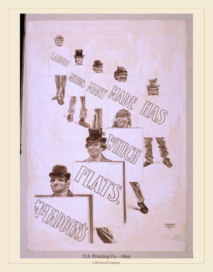 U.S. Printing Co. — McFadden's Flats, which has made many millions laugh (1899)
