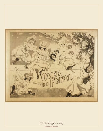 U.S. Printing Co. — Over the fence (1899)