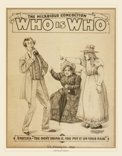 U.S. Printing Co. — Who is who the hilarious concoction (1899)