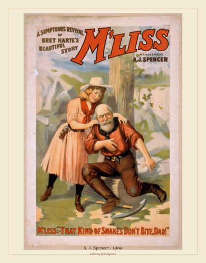 A. J. Spencer — Bret Harte's beautiful story, M'liss (1900)