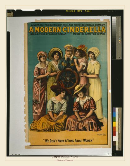 Caspar Nathan — of the last word in musical comedy (1901)