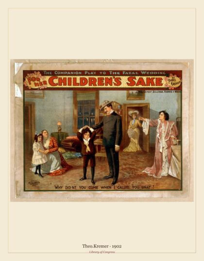 Theo.Kremer — For her children's sake (1902)