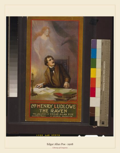 Edgar Allan Poe — Henry Ludlowe in The raven the love story of Edgar Allan Poe (1908)