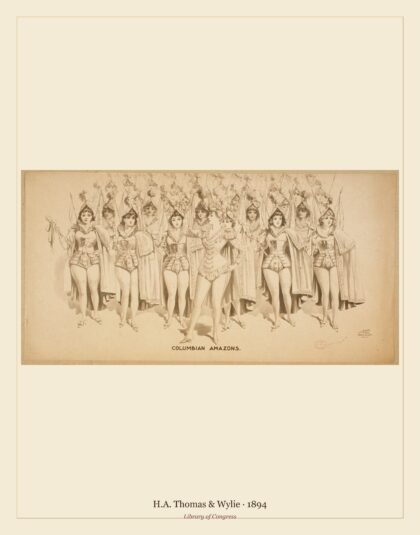H.A. Thomas & Wylie — Columbian amazons (1894)