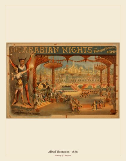 Alfred Thompson — The Arabian nights, or Aladdin's wonderful lamp (1888)