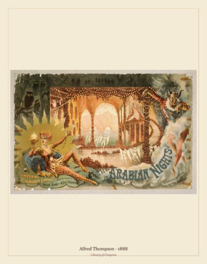 Alfred Thompson — The Arabian nights (1888)