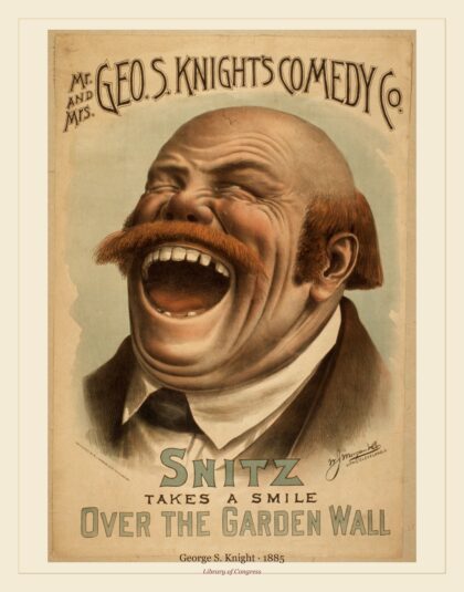 George S. Knight — Mr. and Mrs. Geo. S. Knight's Comedy Co (1885)