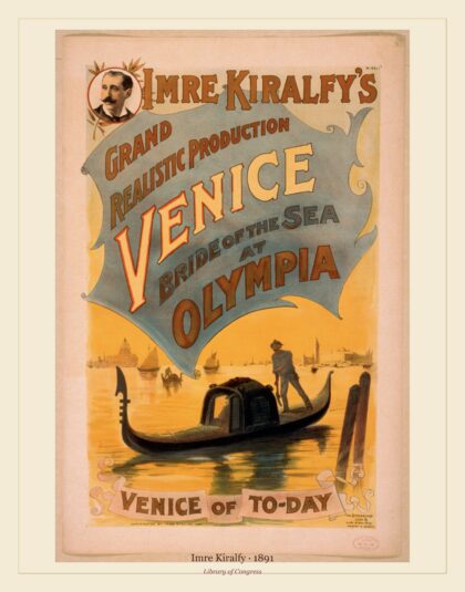 Imre Kiralfy — Venice, bride of the sea at Olympia (1891)