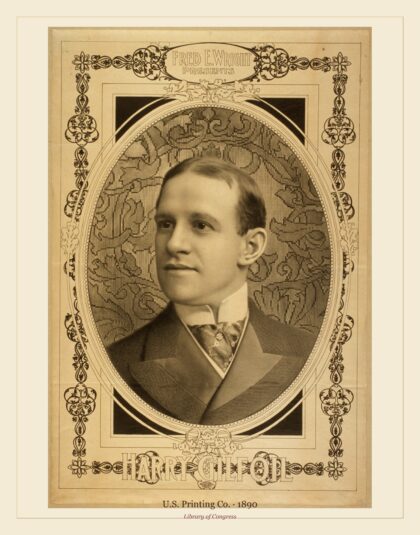 U.S. Printing Co. — Fred E. Wright presents Harry Gilfoil (1890)