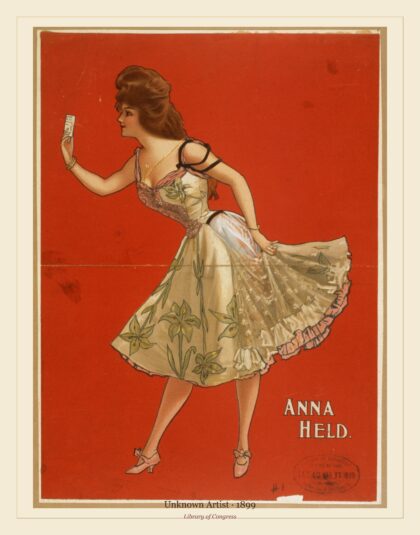 Unknown Artist — Anna Held (1899)