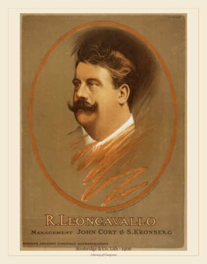Strobridge & Co. Lith — R. Leoncavallo (1906)