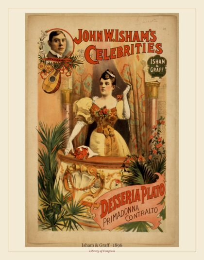 Isham & Graff — John W. Isham's celebrities (1896)