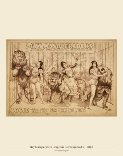 Gay Masqueraders Gorgeous Extravaganza Co. — Gay Masqueraders Gorgeous Extravaganza Co. everything new (1898)